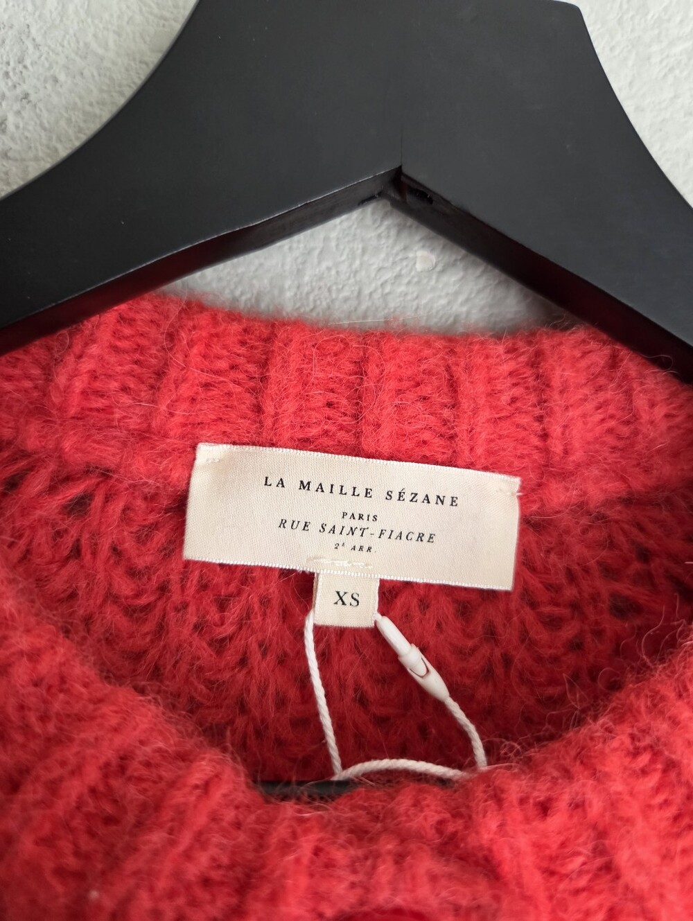 Sezane Emile Cardigan in Red size XS NWT - Picture 7 of 11